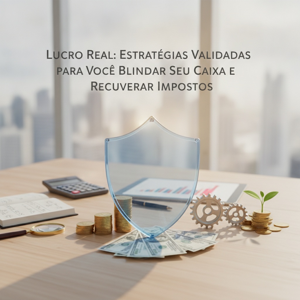 Lucro Real: Estratégias Validadas para Você Blindar Seu Caixa e Recuperar Impostos