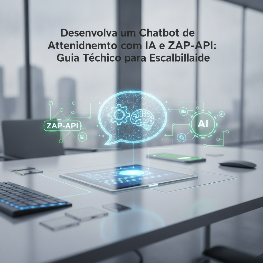 Desenvolva um Chatbot de Atendimento com IA e ZAP-API: Guia Técnico para Escalabilidade