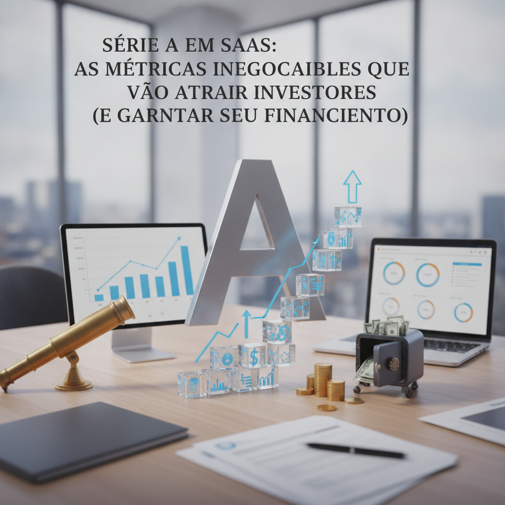 Série A em SaaS: As Métricas Inegociáveis que Vão Atrair Investidores (e Garantir Seu Financiamento)