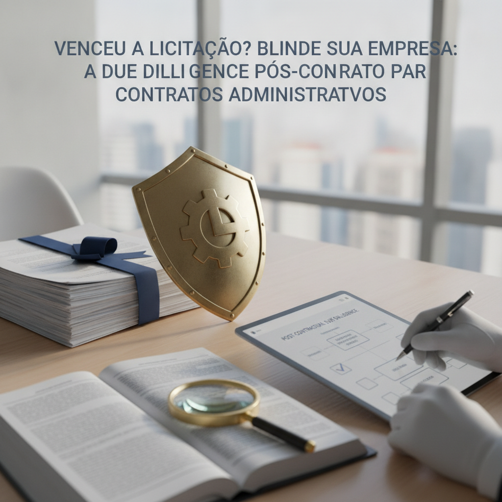 Venceu a Licitação? Blinde Sua Empresa: A Due Diligence Pós-Contrato para Contratos Administrativos