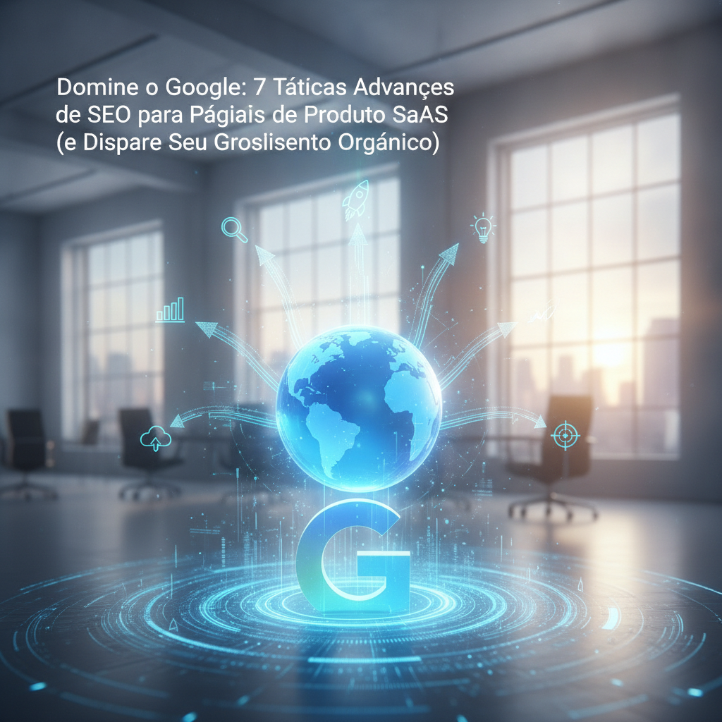 Domine o Google: 7 Táticas Avançadas de SEO para Páginas de Produto SaaS (e Dispare Seu Crescimento Orgânico)