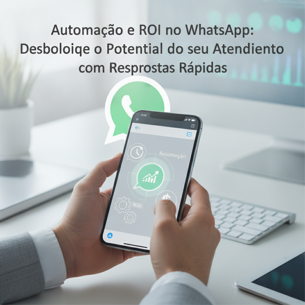 Automação e ROI no WhatsApp: Desbloqueie o Potencial do seu Atendimento com Respostas Rápidas