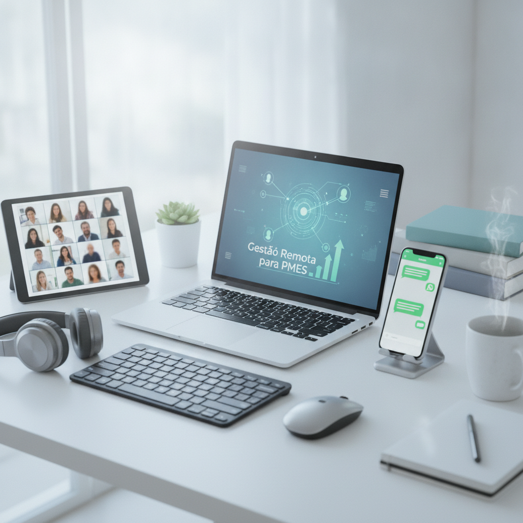 Gestão Remota para PMEs: Como Você Lidera, Otimiza e Cresce com Tecnologia e WhatsApp