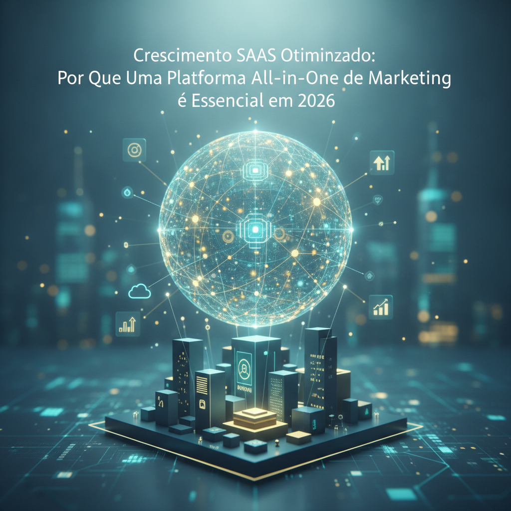 Crescimento SaaS Otimizado: Por Que Uma Plataforma All-in-One de Marketing é Essencial em 2026