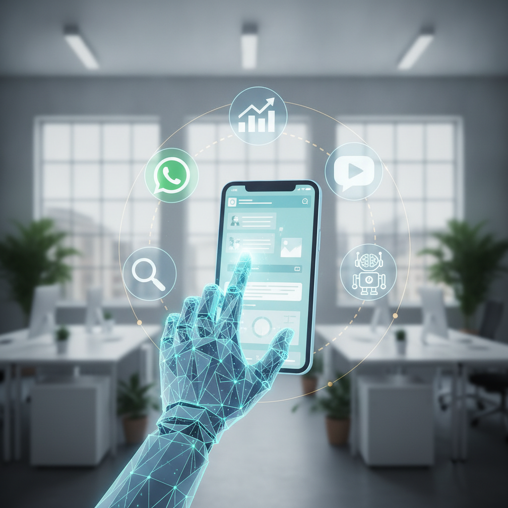 IA no Marketing para PMEs: Otimize Conteúdo e Atendimento no WhatsApp