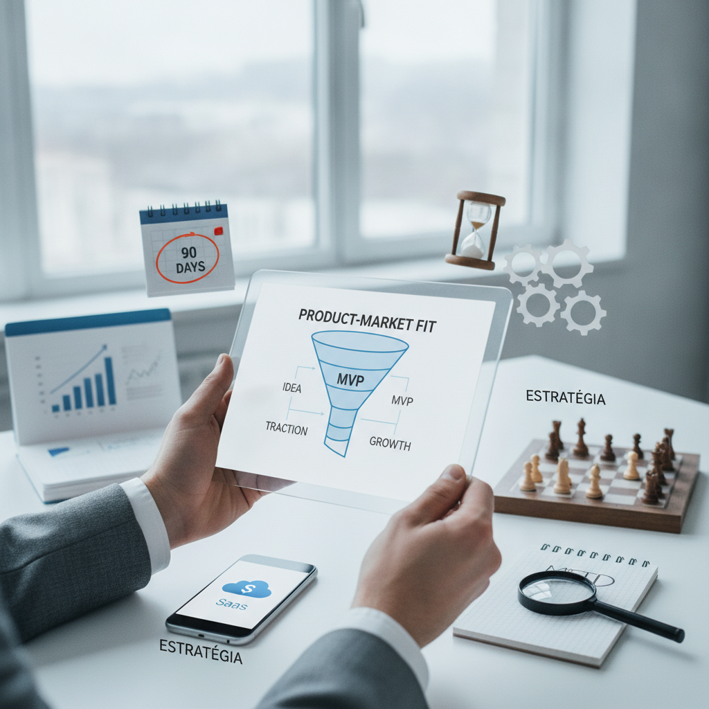 Product-Market Fit: Valide Seu MVP SaaS em 90 Dias com Estratégia e MFTD