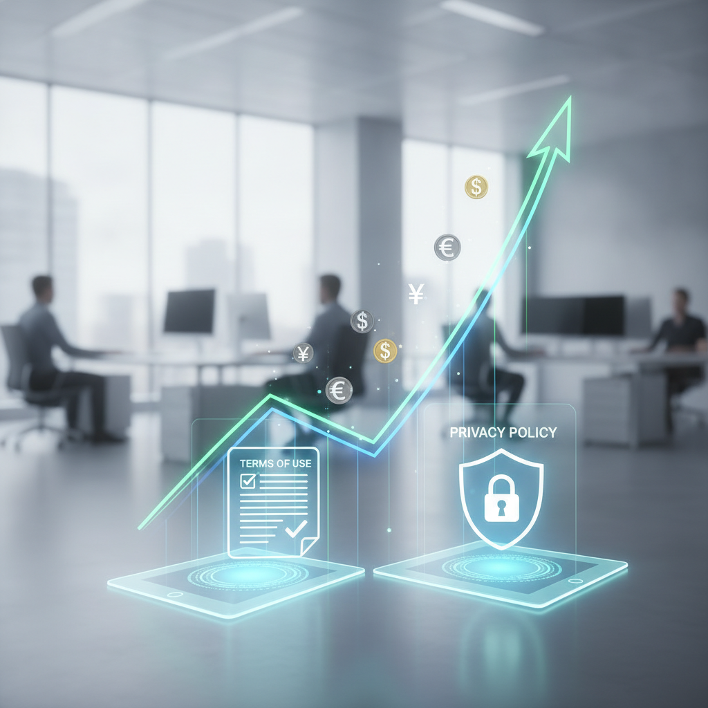 Compliance Estratégico para SaaS: Impulsione seu MRR e LTV com Termos de Uso e Política de Privacidade