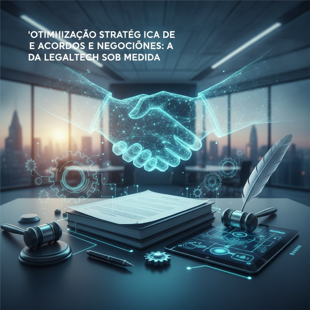 Otimização Estratégica de Acordos e Negociações: A Vanguarda da Legaltech Sob Medida