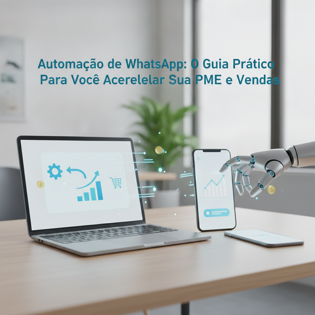 Automação de WhatsApp: O Guia Prático Para Você Acelerar Sua PME e Vendas