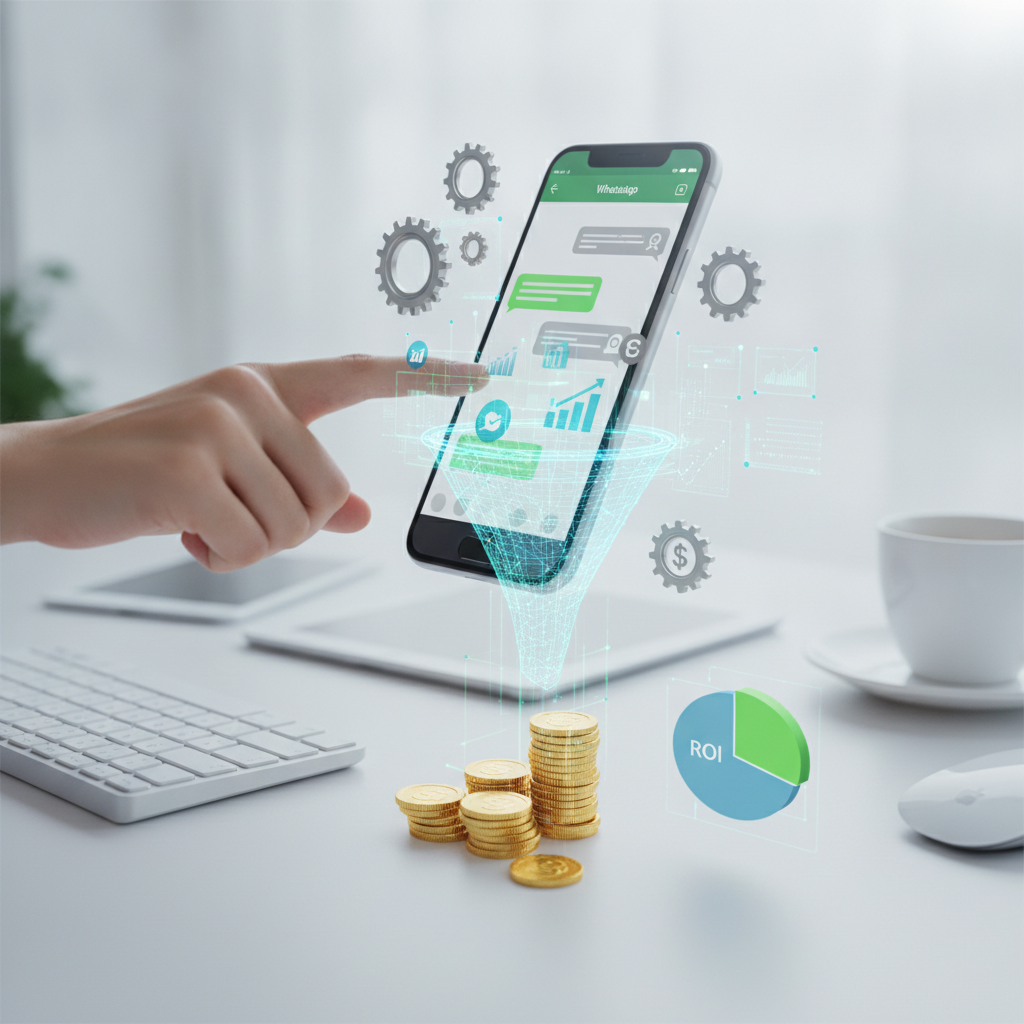 Transforme Seu WhatsApp em uma Máquina de Vendas: A Automação que Impulsiona Seu Atendimento, Conversão e ROI