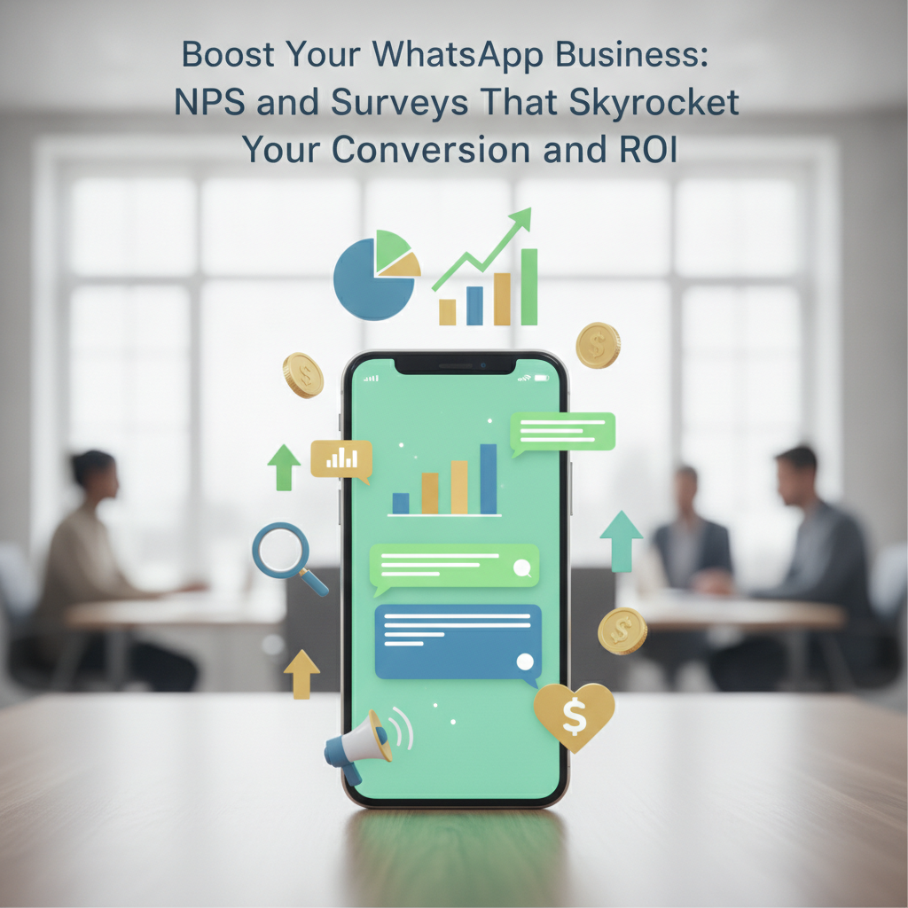 Potencialize Seu WhatsApp Business: NPS e Pesquisas Que Disparam Sua Conversão e ROI