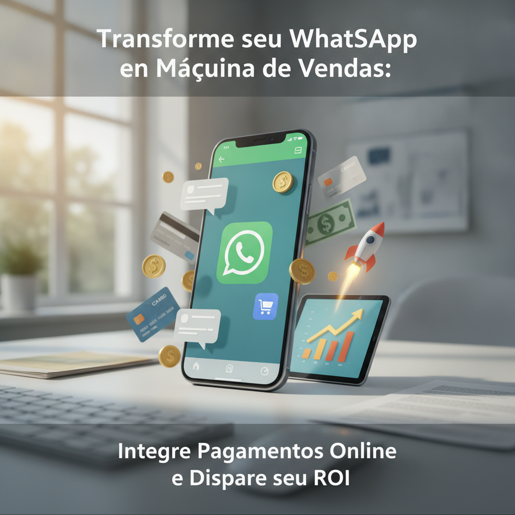 Transforme seu WhatsApp em Máquina de Vendas: Integre Pagamentos Online e Dispare seu ROI