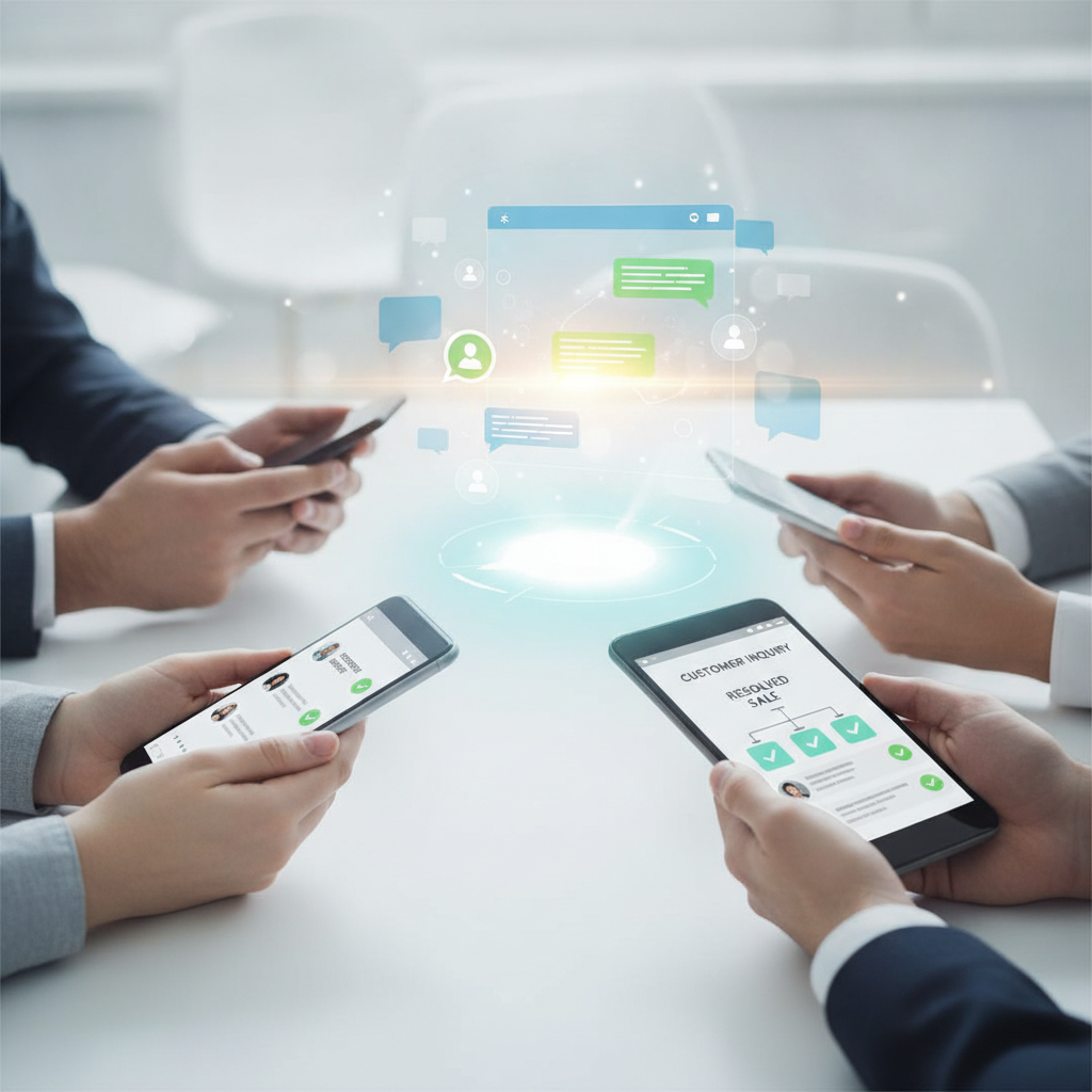 Maximize Seu Atendimento e Vendas: Como Múltiplos Atendentes Usam o Mesmo WhatsApp da Sua Empresa