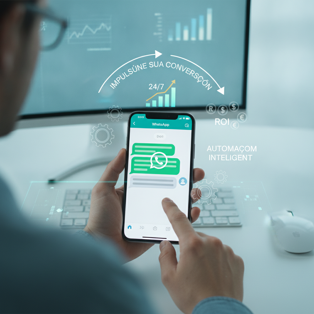 Atendimento WhatsApp 24/7: Impulsione sua Conversão e ROI com Automação Inteligente
