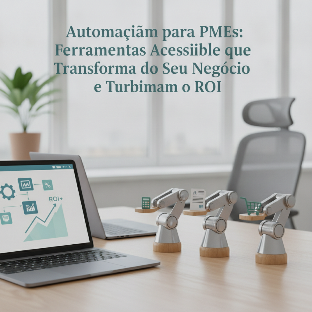 Automação para PMEs: Ferramentas Acessíveis que Transformam o Seu Negócio e Turbinam o ROI