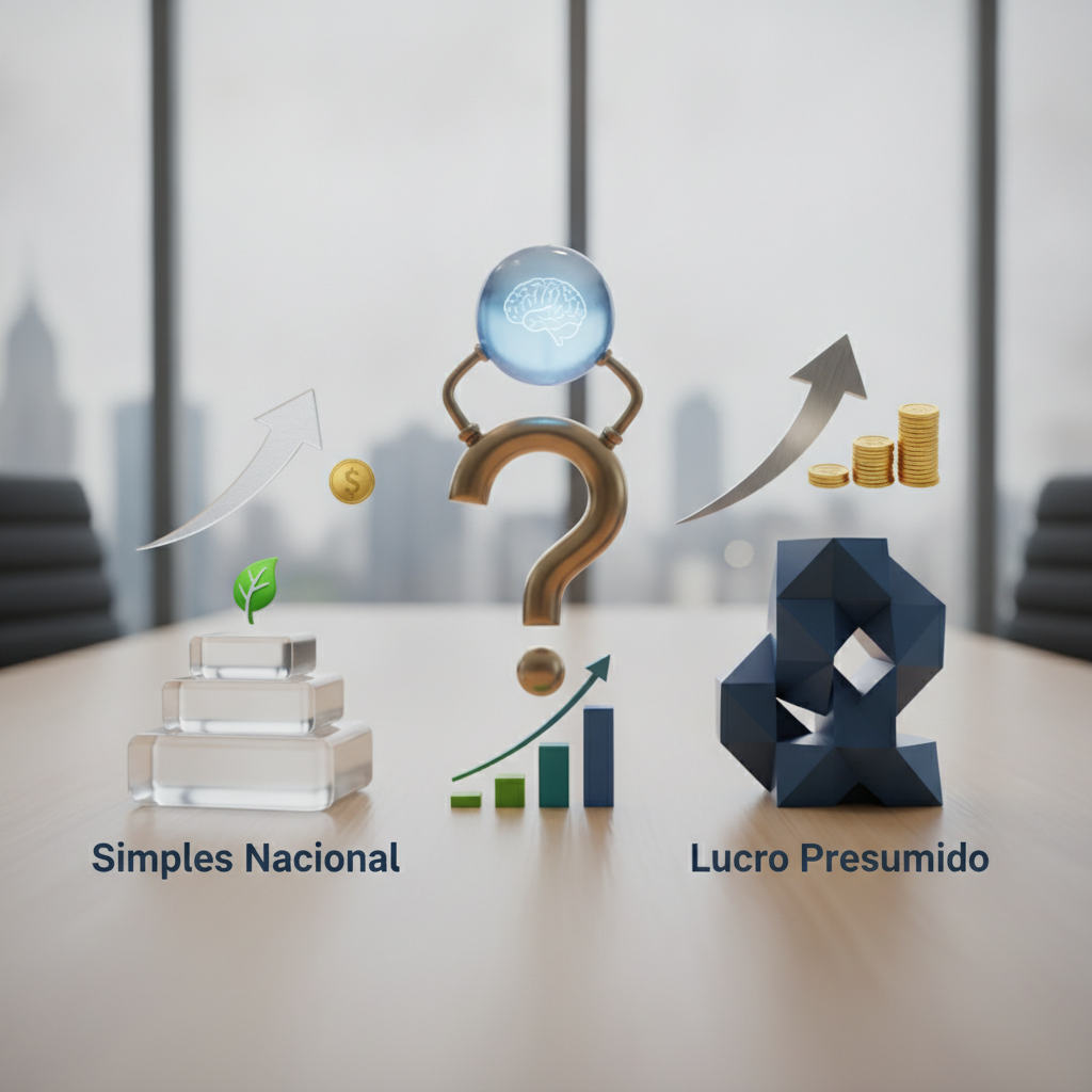 Decisão Estratégica: Simples Nacional ou Lucro Presumido em 2024? Maximize Seus Ganhos Tributários