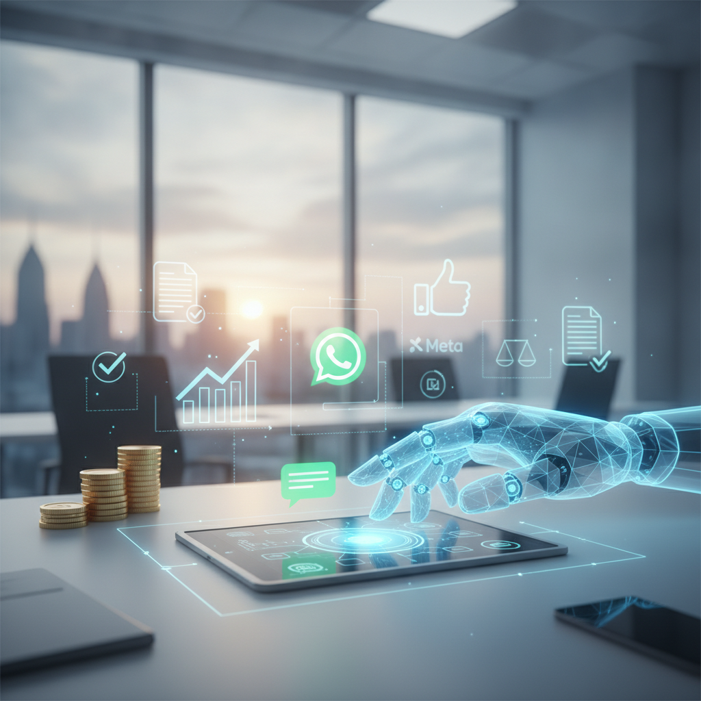 Automação no WhatsApp Business: Como Sua Empresa Garante Conformidade e Turbina o ROI com Robôs Permitidos pelo Meta